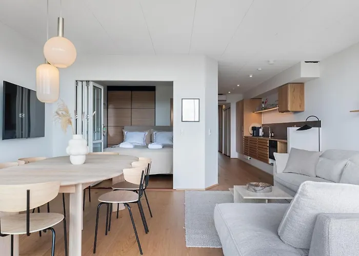 Luksus Med 3 Soverum Ved Stranden I Lägenhet *